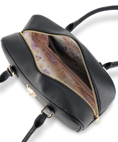 PAUL & JOE ACCESSOIRES(ポールアンドジョーアクセソワ)の「ポール & ジョー アクセソワ ボストンバッグ <3D キャットフェイス>(ボストンバッグ・レディース・ブラック/アイボリー・FREE)」の7枚目の写真