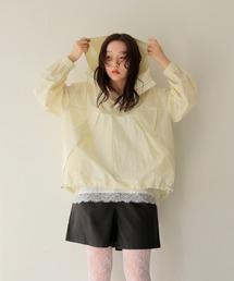 cheriella（シェリエラ）の「【cheriella】ブライトシアーナイロンアノラックパーカー BRIGHT SHEER NYLON ANORAK PARKA（パーカー）」