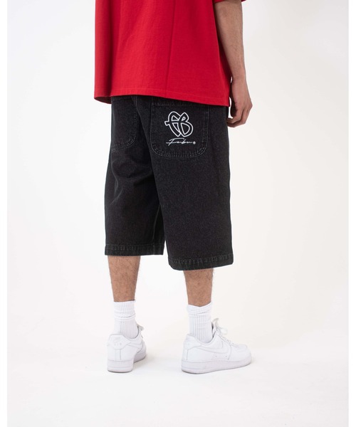 ブランド古着】FUBU｜ フブ（メンズ）のデニムパンツ（ハーフ・ひざ丈