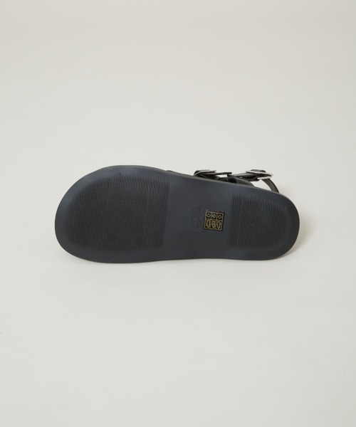 NANO universe（ナノユニバース）の「スタンダードグルカサンダル（サンダル・メンズ・ブラック・M/S/L）」の4枚目の写真