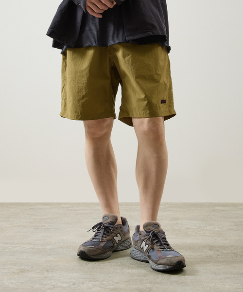 Gramicci(グラミチ)の「GRAMICCI グラミチ / NYLON REEF SHORT ナイロンリーフショーツ 撥水 海対応 / G6SM-P078(その他パンツ・メンズ・ダークパープル/ブラック/ネイビー/ダークグレー/ベージュ/ブラウン・X-LARGE/LARGE/MEDIUM/SMALL)」の2枚目の写真