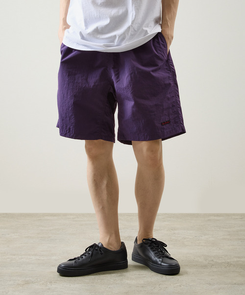 Gramicci(グラミチ)の「GRAMICCI グラミチ / NYLON REEF SHORT ナイロンリーフショーツ 撥水 海対応 / G6SM-P078(その他パンツ・メンズ・ダークパープル/ブラック/ネイビー/ダークグレー/ベージュ/ブラウン・X-LARGE/LARGE/MEDIUM/SMALL)」の6枚目の写真