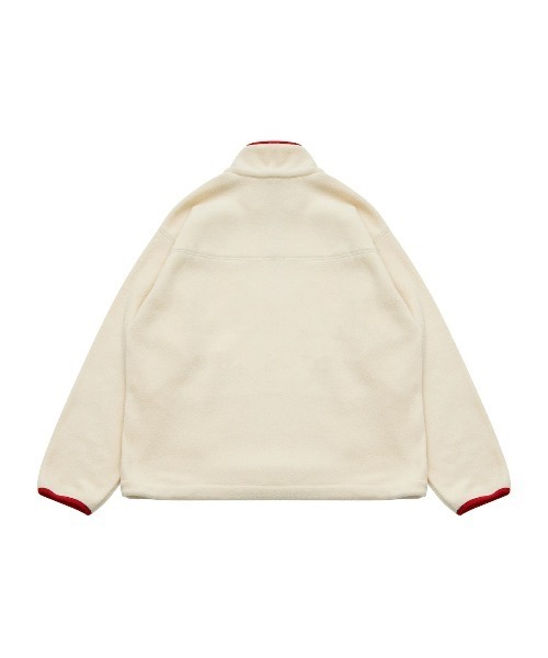 Kinetics(キネティクス)の「APPLEBUM Fleece Half Zip Jacket (アップルバム フリース ハーフジップ ジャケット)(ブルゾン・メンズ・ベージュ系/ブルー系・X-LARGE/MEDIUM/LARGE)」の17枚目の写真