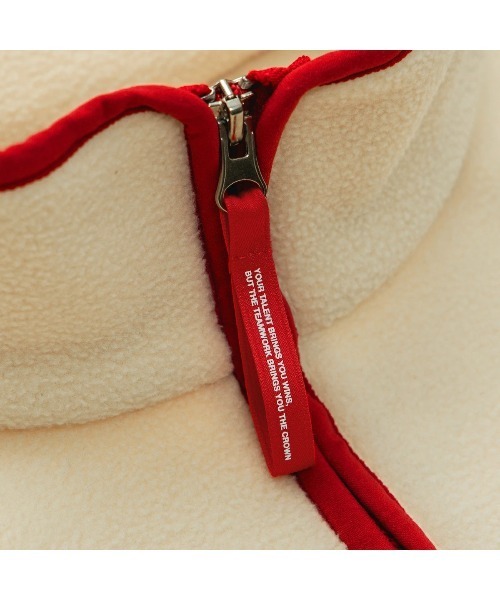 Kinetics(キネティクス)の「APPLEBUM Fleece Half Zip Jacket (アップルバム フリース ハーフジップ ジャケット)(ブルゾン・メンズ・ベージュ系/ブルー系・X-LARGE/MEDIUM/LARGE)」の15枚目の写真