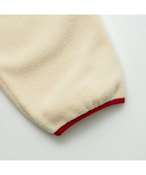 Kinetics(キネティクス)の「APPLEBUM Fleece Half Zip Jacket (アップルバム フリース ハーフジップ ジャケット)(ブルゾン・メンズ・ベージュ系/ブルー系・X-LARGE/MEDIUM/LARGE)」の12枚目の写真