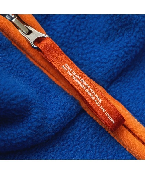 Kinetics(キネティクス)の「APPLEBUM Fleece Half Zip Jacket (アップルバム フリース ハーフジップ ジャケット)(ブルゾン・メンズ・ベージュ系/ブルー系・X-LARGE/MEDIUM/LARGE)」の7枚目の写真