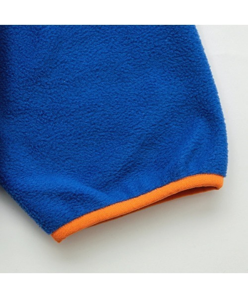 Kinetics(キネティクス)の「APPLEBUM Fleece Half Zip Jacket (アップルバム フリース ハーフジップ ジャケット)(ブルゾン・メンズ・ベージュ系/ブルー系・X-LARGE/MEDIUM/LARGE)」の4枚目の写真