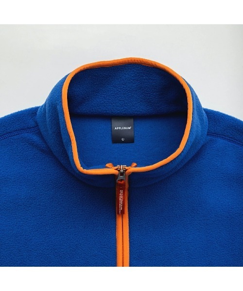 Kinetics(キネティクス)の「APPLEBUM Fleece Half Zip Jacket (アップルバム フリース ハーフジップ ジャケット)(ブルゾン・メンズ・ベージュ系/ブルー系・X-LARGE/MEDIUM/LARGE)」の5枚目の写真