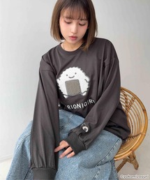 ◯アクリルキーホルダー付き なんでもいきものロンT 【なんでもいきもの】