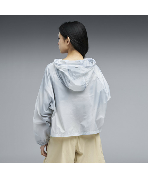 PUMA（プーマ）の「PUMA プーマ ウィメンズ ムーズイン ネイチャー ライトウェイト ジャケット（ブルゾン・レディース・シルバー・MEDIUM/LARGE/X-LARGE/SMALL）」の12枚目の写真