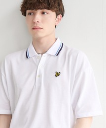 【LYLE&SCOTT/ライルアンドスコット】ゴールデンイーグル リブライン 半袖 ポロシャツ
