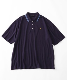 【LYLE&SCOTT/ライルアンドスコット】ゴールデンイーグル リブライン 半袖 ポロシャツ