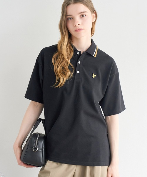 LYLE&SCOTT(ライルアンドスコット)の「【LYLE&SCOTT/ライルアンドスコット】ゴールデンイーグル リブライン 半袖 ポロシャツ(ポロシャツ・メンズ・グレー/ホワイト系1/ホワイト系2/ブラック系1/ブラック系2/ネイビー・LL/M/L)」の16枚目の写真