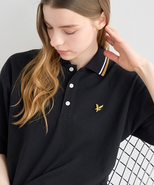 LYLE&SCOTT(ライルアンドスコット)の「【LYLE&SCOTT/ライルアンドスコット】ゴールデンイーグル リブライン 半袖 ポロシャツ(ポロシャツ・メンズ・グレー/ホワイト系1/ホワイト系2/ブラック系1/ブラック系2/ネイビー・LL/M/L)」の15枚目の写真