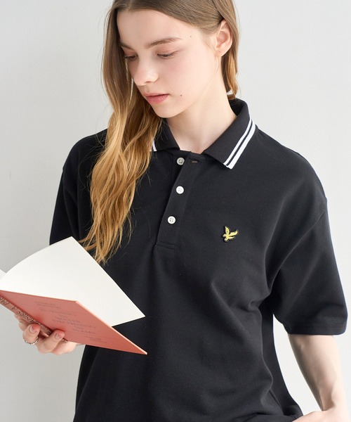 LYLE&SCOTT(ライルアンドスコット)の「【LYLE&SCOTT/ライルアンドスコット】ゴールデンイーグル リブライン 半袖 ポロシャツ(ポロシャツ・メンズ・グレー/ホワイト系1/ホワイト系2/ブラック系1/ブラック系2/ネイビー・LL/M/L)」の22枚目の写真