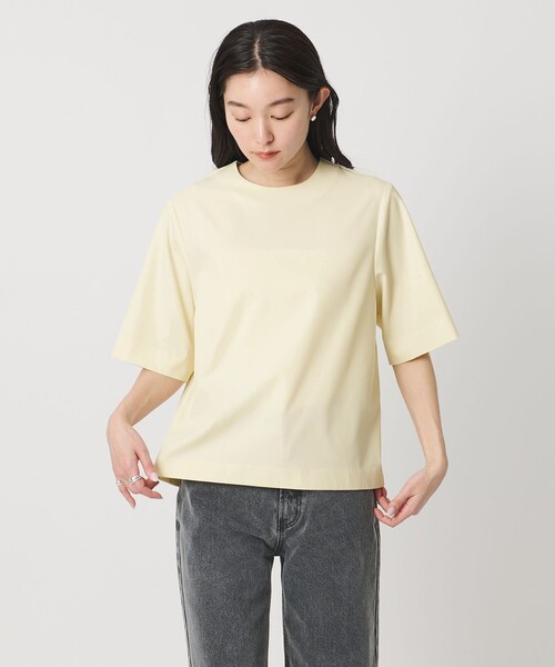 MARW UNITED ARROWS(マルゥ ユナイテッドアローズ)の「<MARW UNITED ARROWS>ショートスリーブ Tブラウス 撥水(シャツ/ブラウス・レディース・ネイビー/ホワイト/ブラック/クリーム・FREE)」の3枚目の写真