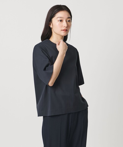MARW UNITED ARROWS(マルゥ ユナイテッドアローズ)の「<MARW UNITED ARROWS>ショートスリーブ Tブラウス 撥水(シャツ/ブラウス・レディース・ネイビー/ホワイト/ブラック/クリーム・FREE)」の8枚目の写真