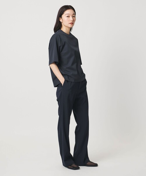 MARW UNITED ARROWS(マルゥ ユナイテッドアローズ)の「<MARW UNITED ARROWS>ショートスリーブ Tブラウス 撥水(シャツ/ブラウス・レディース・ネイビー/ホワイト/ブラック/クリーム・FREE)」の9枚目の写真