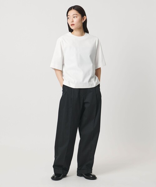 MARW UNITED ARROWS(マルゥ ユナイテッドアローズ)の「<MARW UNITED ARROWS>ショートスリーブ Tブラウス 撥水(シャツ/ブラウス・レディース・ネイビー/ホワイト/ブラック/クリーム・FREE)」の11枚目の写真