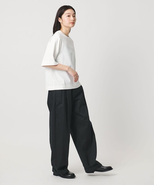 MARW UNITED ARROWS(マルゥ ユナイテッドアローズ)の「<MARW UNITED ARROWS>ショートスリーブ Tブラウス 撥水(シャツ/ブラウス・レディース・ネイビー/ホワイト/ブラック/クリーム・FREE)」の12枚目の写真
