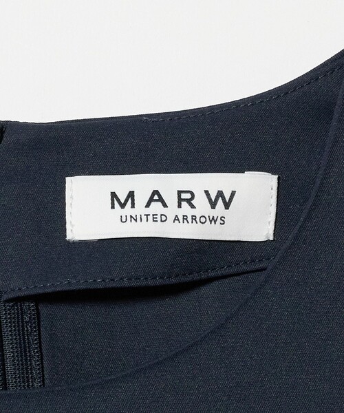 MARW UNITED ARROWS(マルゥ ユナイテッドアローズ)の「<MARW UNITED ARROWS>ショートスリーブ Tブラウス 撥水(シャツ/ブラウス・レディース・ネイビー/ホワイト/ブラック/クリーム・FREE)」の6枚目の写真