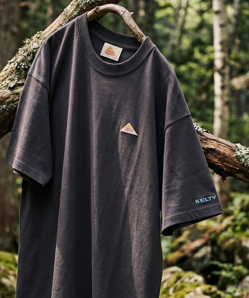 KELTY（ケルティ）の「【KELTY/ケルティ】別注 ワンポイント ミニロゴTシャツ（Tシャツ/カットソー・メンズ・ホワイト/カーキ/ブラック/ベージュ/スミクロ/ネイビー・S/XL/L/M）」の3枚目の写真