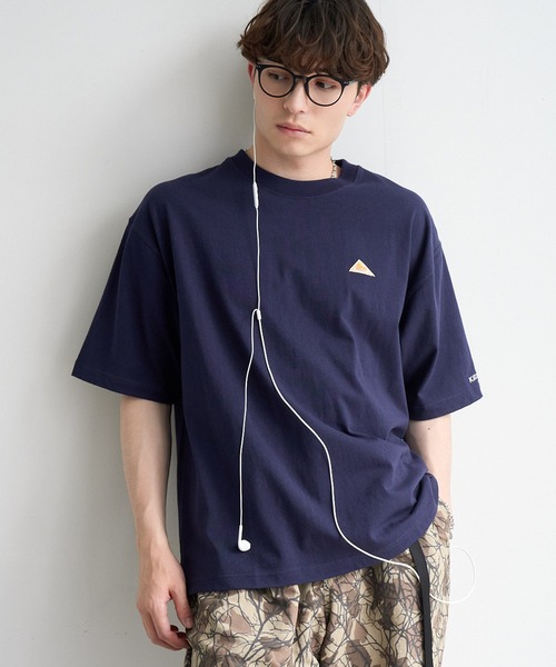 KELTY（ケルティ）の「【KELTY/ケルティ】別注 ワンポイント ミニロゴTシャツ（Tシャツ/カットソー・メンズ・ホワイト/カーキ/ブラック/ベージュ/スミクロ/ネイビー・S/XL/L/M）」の21枚目の写真