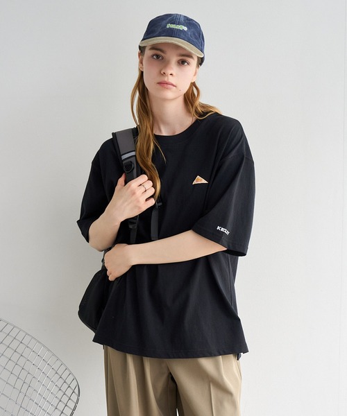 KELTY（ケルティ）の「【KELTY/ケルティ】別注 ワンポイント ミニロゴTシャツ（Tシャツ/カットソー・メンズ・ホワイト/カーキ/ブラック/ベージュ/スミクロ/ネイビー・S/XL/L/M）」の16枚目の写真