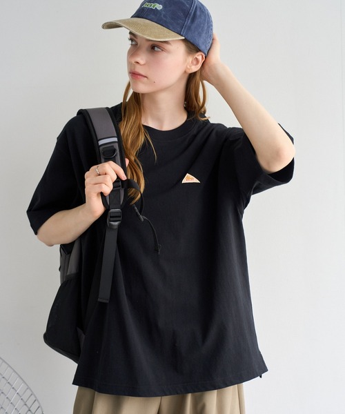 KELTY（ケルティ）の「【KELTY/ケルティ】別注 ワンポイント ミニロゴTシャツ（Tシャツ/カットソー・メンズ・ホワイト/カーキ/ブラック/ベージュ/スミクロ/ネイビー・S/XL/L/M）」の15枚目の写真