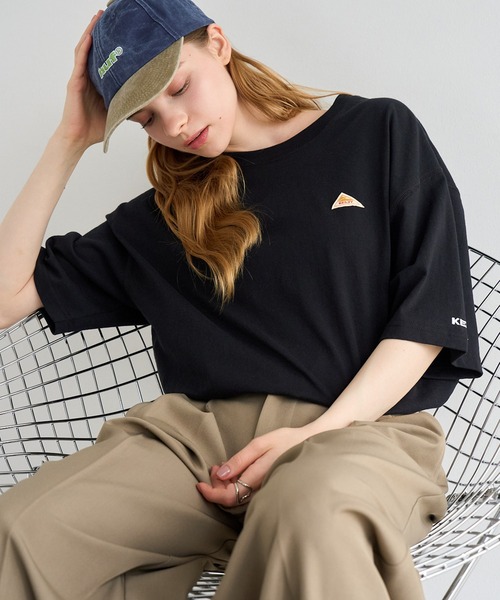 KELTY（ケルティ）の「【KELTY/ケルティ】別注 ワンポイント ミニロゴTシャツ（Tシャツ/カットソー・メンズ・ホワイト/カーキ/ブラック/ベージュ/スミクロ/ネイビー・S/XL/L/M）」の13枚目の写真