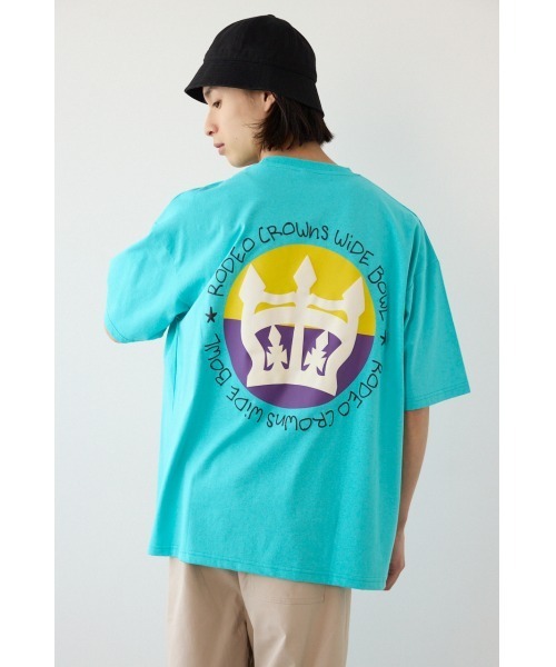RODEO CROWNS WIDE BOWL(ロデオクラウンズワイドボウル)の「FOAM CROWN Tシャツ(Tシャツ/カットソー・メンズ・ブラック/オフホワイト/ターコイズブルー・MEDIUM/LARGE)」の2枚目の写真