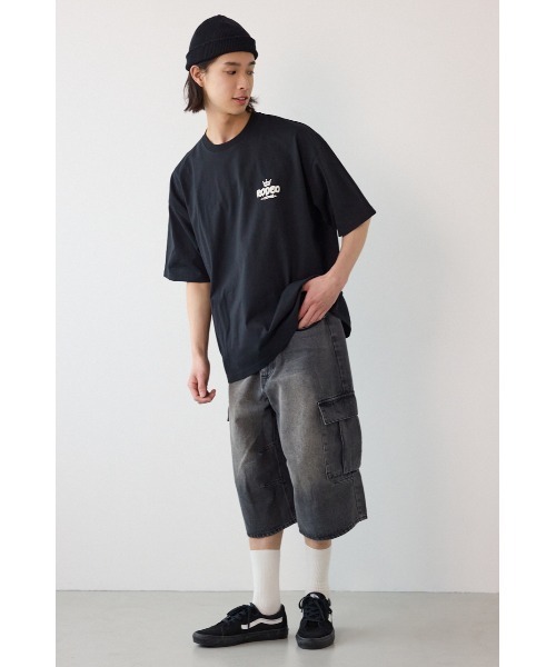 RODEO CROWNS WIDE BOWL(ロデオクラウンズワイドボウル)の「FOAM CROWN Tシャツ(Tシャツ/カットソー・メンズ・ブラック/オフホワイト/ターコイズブルー・MEDIUM/LARGE)」の15枚目の写真