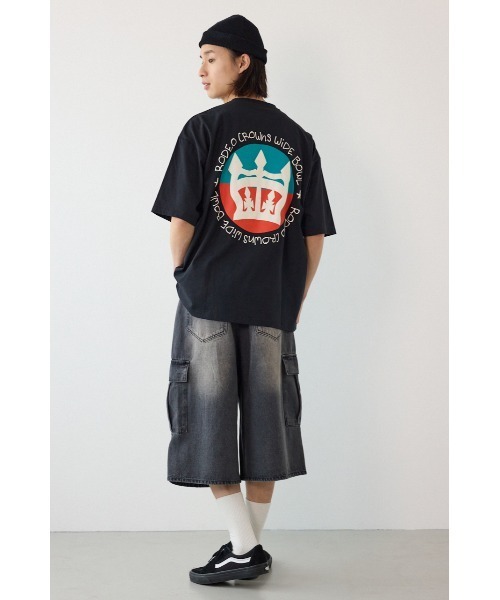RODEO CROWNS WIDE BOWL(ロデオクラウンズワイドボウル)の「FOAM CROWN Tシャツ(Tシャツ/カットソー・メンズ・ブラック/オフホワイト/ターコイズブルー・MEDIUM/LARGE)」の16枚目の写真