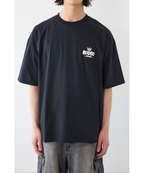 RODEO CROWNS WIDE BOWL(ロデオクラウンズワイドボウル)の「FOAM CROWN Tシャツ(Tシャツ/カットソー・メンズ・ブラック/オフホワイト/ターコイズブルー・MEDIUM/LARGE)」の17枚目の写真