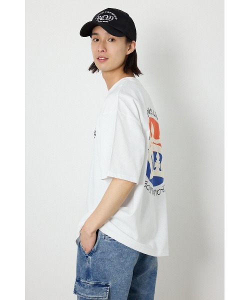 RODEO CROWNS WIDE BOWL(ロデオクラウンズワイドボウル)の「FOAM CROWN Tシャツ(Tシャツ/カットソー・メンズ・ブラック/オフホワイト/ターコイズブルー・MEDIUM/LARGE)」の4枚目の写真