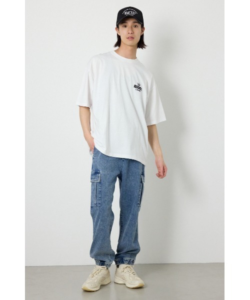 RODEO CROWNS WIDE BOWL(ロデオクラウンズワイドボウル)の「FOAM CROWN Tシャツ(Tシャツ/カットソー・メンズ・ブラック/オフホワイト/ターコイズブルー・MEDIUM/LARGE)」の6枚目の写真