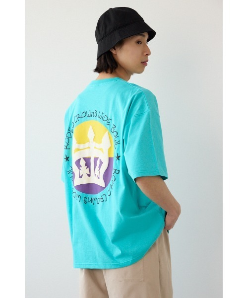 RODEO CROWNS WIDE BOWL(ロデオクラウンズワイドボウル)の「FOAM CROWN Tシャツ(Tシャツ/カットソー・メンズ・ブラック/オフホワイト/ターコイズブルー・MEDIUM/LARGE)」の10枚目の写真