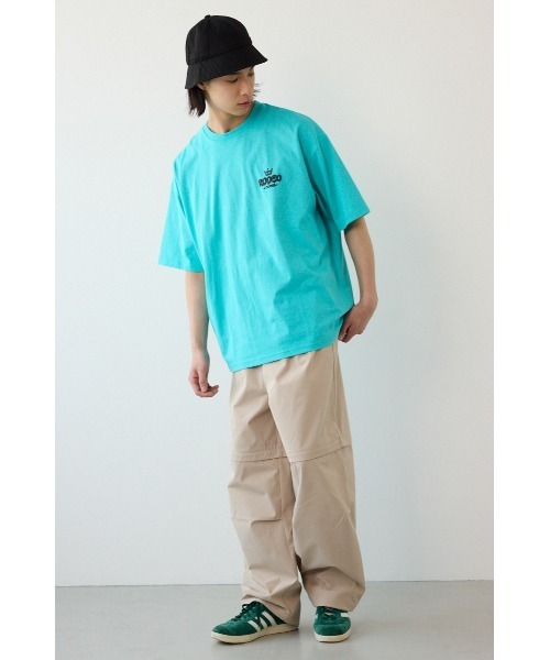 RODEO CROWNS WIDE BOWL(ロデオクラウンズワイドボウル)の「FOAM CROWN Tシャツ(Tシャツ/カットソー・メンズ・ブラック/オフホワイト/ターコイズブルー・MEDIUM/LARGE)」の11枚目の写真