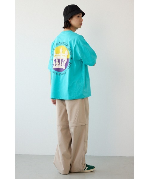 RODEO CROWNS WIDE BOWL(ロデオクラウンズワイドボウル)の「FOAM CROWN Tシャツ(Tシャツ/カットソー・メンズ・ブラック/オフホワイト/ターコイズブルー・MEDIUM/LARGE)」の12枚目の写真