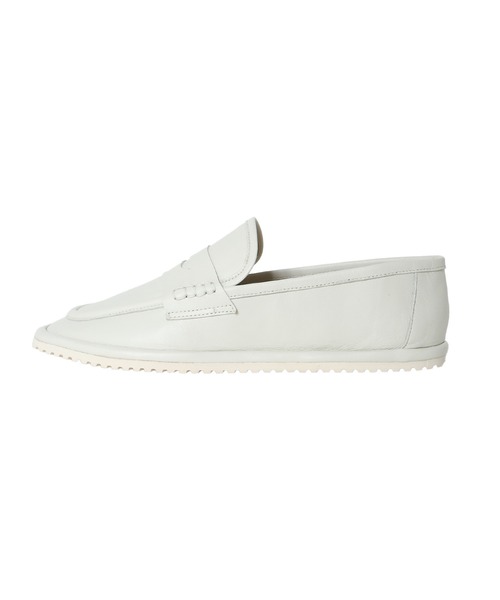 CORSO ROMA,9(コルソローマ)の「CORSO ROMA,9 / nappa leather vibram sole loafers(コルソ ローマ ナッパレザービブラムソールローファー ELSA582)(ローファー・レディース・ホワイト/ブラック・37/36)」の3枚目の写真