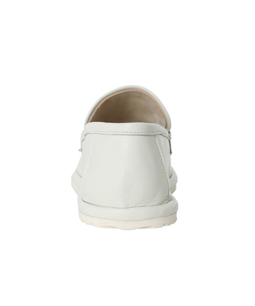 CORSO ROMA,9(コルソローマ)の「CORSO ROMA,9 / nappa leather vibram sole loafers(コルソ ローマ ナッパレザービブラムソールローファー ELSA582)(ローファー・レディース・ホワイト/ブラック・37/36)」の4枚目の写真