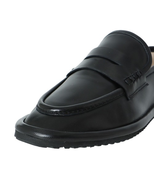 CORSO ROMA,9(コルソローマ)の「CORSO ROMA,9 / nappa leather vibram sole loafers(コルソ ローマ ナッパレザービブラムソールローファー ELSA582)(ローファー・レディース・ホワイト/ブラック・37/36)」の11枚目の写真