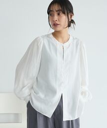 インド製 ボリュームスリーブブラウス