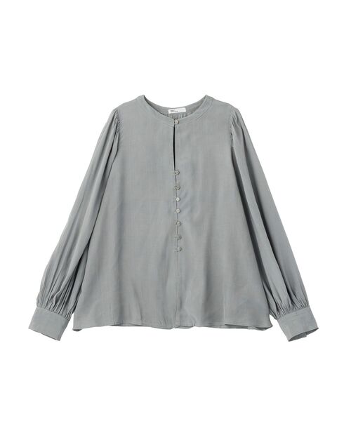 CRAFT STANDARD BOUTIQUE(クラフトスタンダードブティック)の「インド製 ボリュームスリーブブラウス(シャツ/ブラウス・レディース・ホワイト/グレー・FREE)」の17枚目の写真