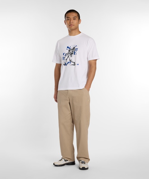 NEW BALANCE(ニューバランス)の「大谷翔平グラフィックTシャツ2(Tシャツ/カットソー・メンズ・ホワイト/ブラック・SMALL/MEDIUM/LARGE/X-LARGE/XX-LARGE/XXX-LARGE)」の8枚目の写真