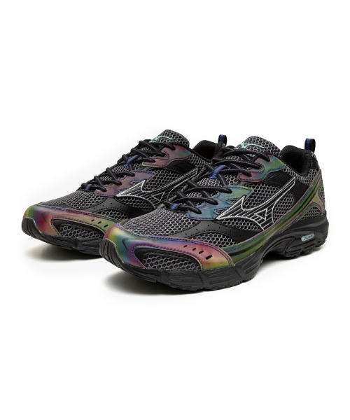 MIZUNO(ミズノ )の「MIZUNO MXR(ミズノ エムエックスアール)(スニーカー・メンズ・マルチ/グリーン系・25.5cm/26cm/26.5cm/27cm/27.5cm/28cm/28.5cm/29cm/29.5cm/30cm)」の1枚目の写真