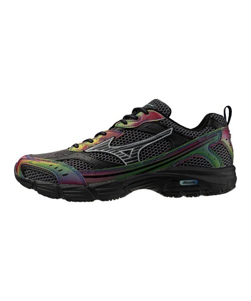 MIZUNO(ミズノ )の「MIZUNO MXR(ミズノ エムエックスアール)(スニーカー・メンズ・マルチ/グリーン系・25.5cm/26cm/26.5cm/27cm/27.5cm/28cm/28.5cm/29cm/29.5cm/30cm)」の3枚目の写真