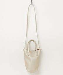 シンプル高見えレザーライクミニショルダーバッグ