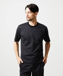【セットアップ】ジャージークルーネック半袖カットソー