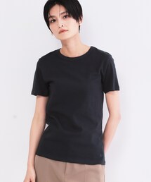 【PETIT BATEAU/プチバトー】クルーネック半袖Tシャツ